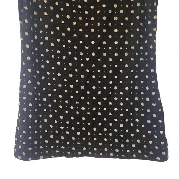 Banana Republic Women's Black & Gold Rayon/Tencel/Cotton/Spandex Luxe Touch Tank - Picture 4 of 10